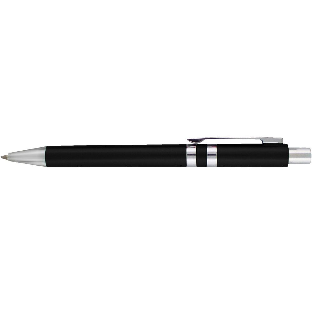 Metallic Black/Chrome Silver