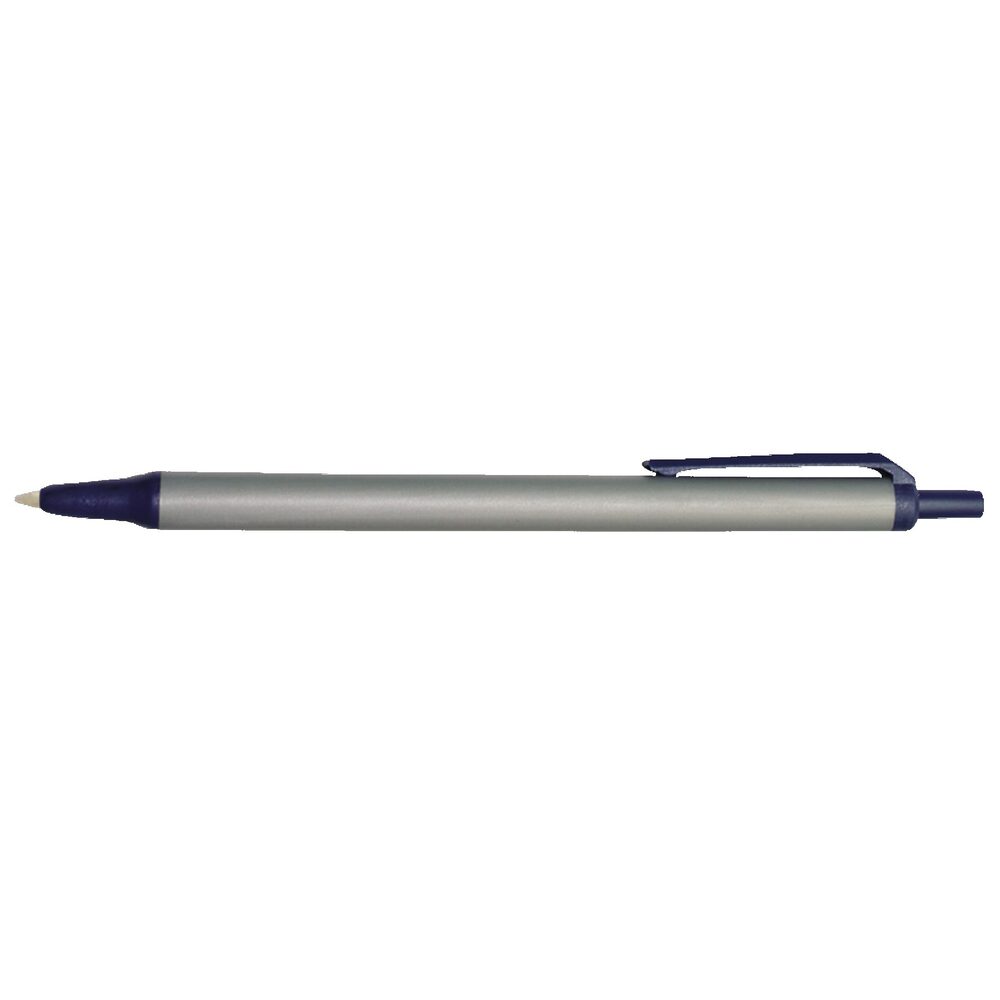 Silver Barrel / Navy Trim