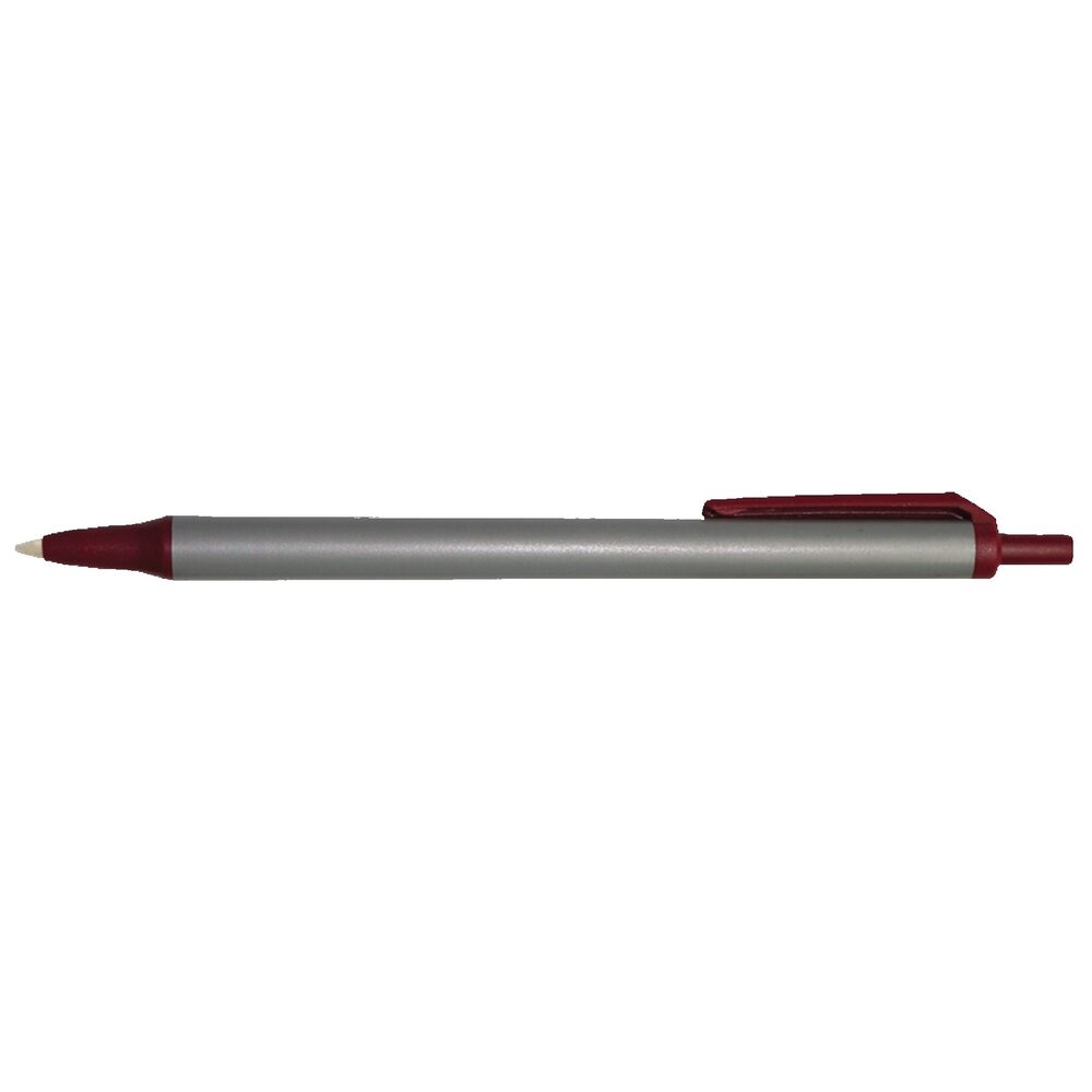 Silver/Burgundy Red