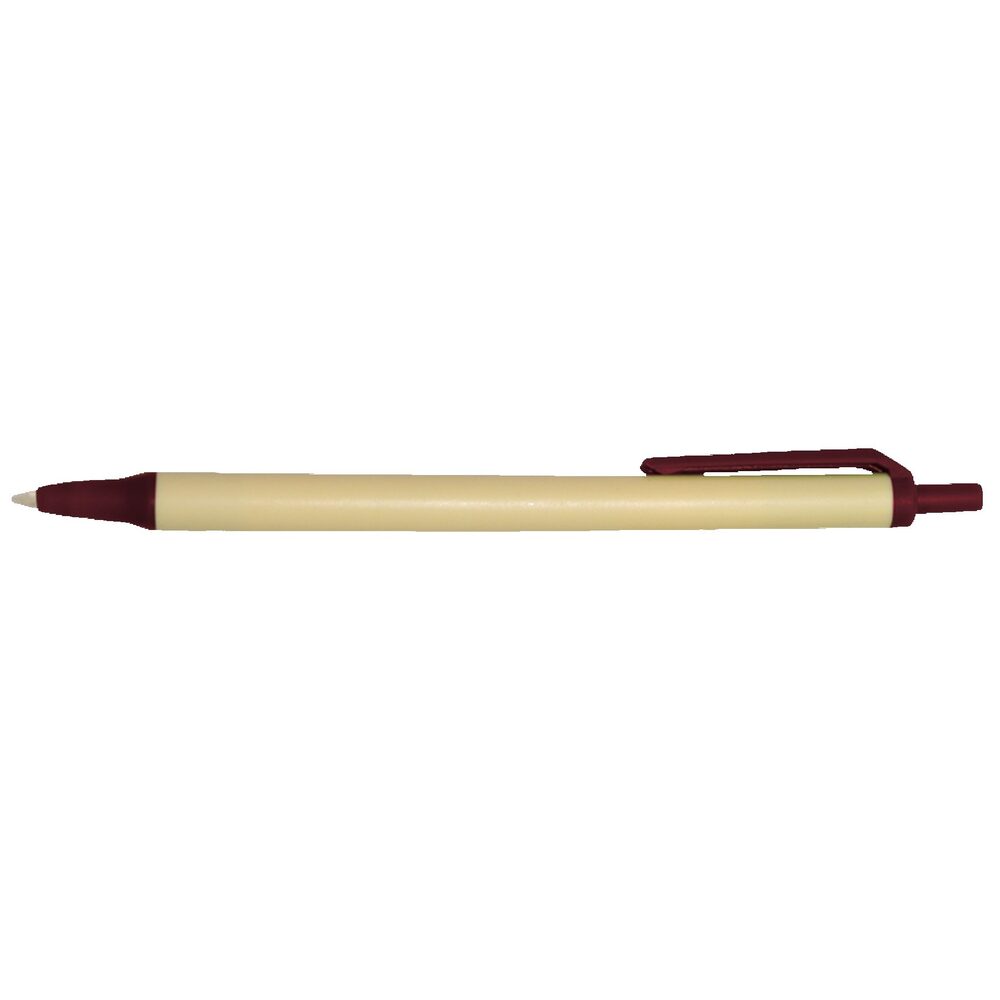 Cream/Burgundy Red