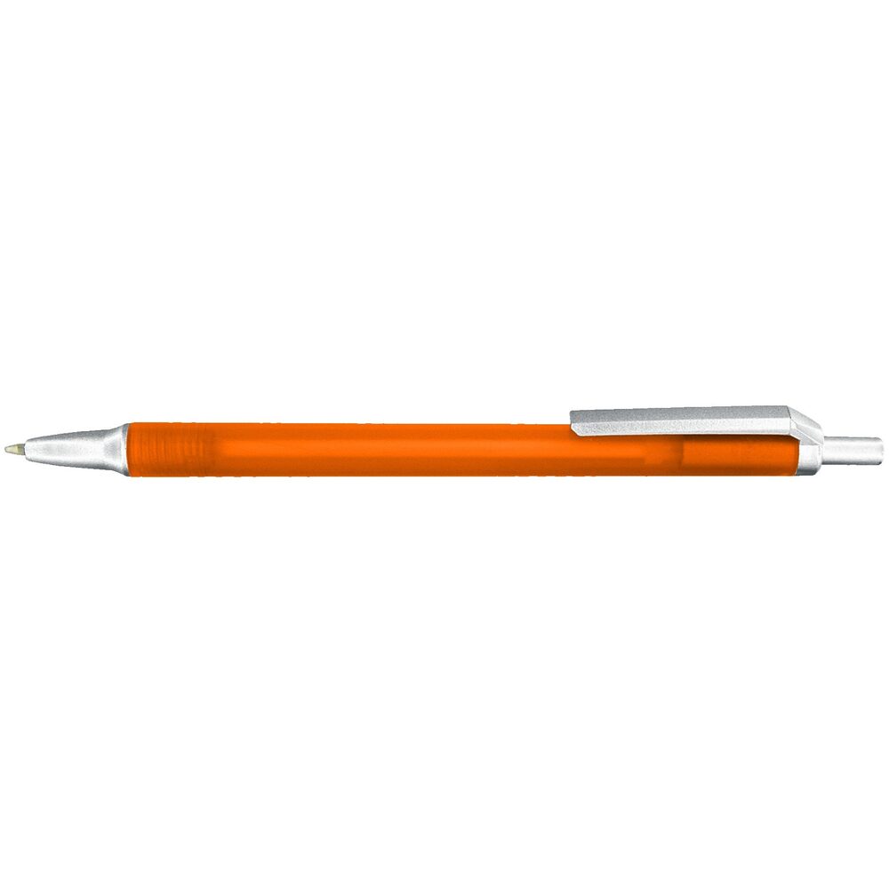 Translucent Orange/Silver Trim