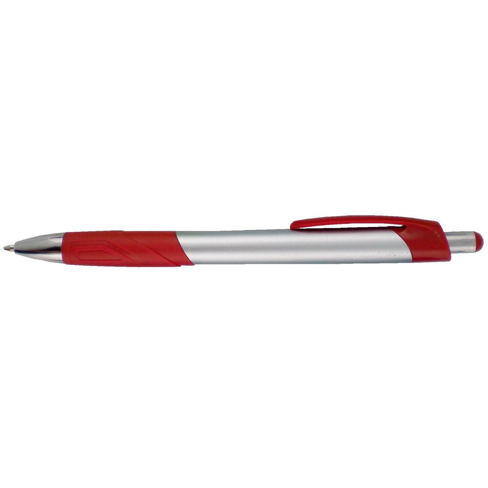 Silver/Red